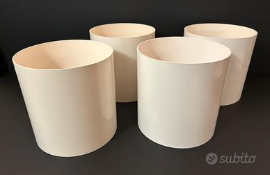 Cestini Kartell mod. 4660 bianchi