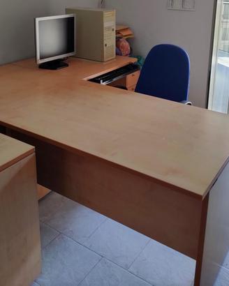 Arredo Ufficio ad Angolo – Pari al Nuovo