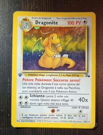 Dragonite Fossil 1a Edizione - Holo