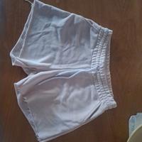 Pantaloncini rosa chiaro con laccio in cotone