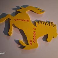 cavallino Ferrari ricordo di evento al Mugello 