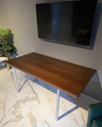 Scrivania Robusta in legno e metallo