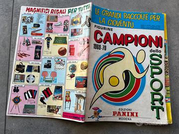 Album figurine panini campioni dello sport 1970