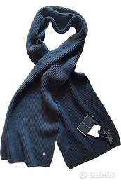 Sciarpa Tommy Hilfiger blu originale nuova