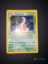 Pokemon Meganium 1 edizione Neo Genesis ita