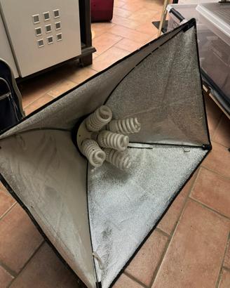 Kit illuminazione Softbox