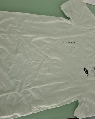 tshirt uomo bianca nike