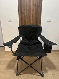 Sedia campeggio con sacca portatile