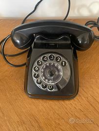 TELEFONO VINTAGE NERO FACE STANDARD SIP DESIGN