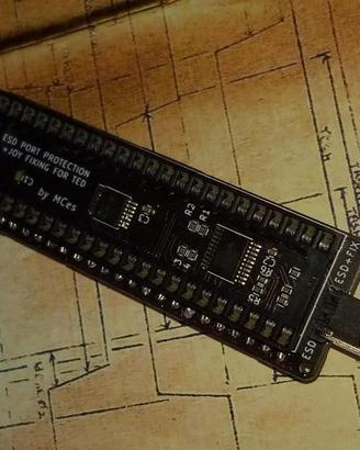 Protezione per MOS8360, risolve problemi joystick!