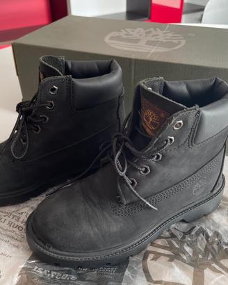 Timberland 6 inch. Taglia 32 colore nero