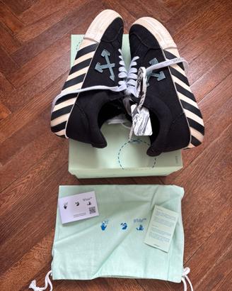 Scarpe Off White Low Vulcanized Eco Canvas Uomo 40