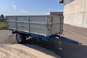 Rimorchio trilaterale 4x2.20