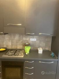 Cucina design moderno nera