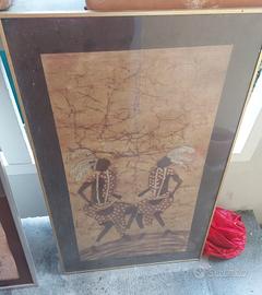 2 quadri uno senza vetro