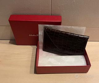 Portabiglietti da visita pelle Salvatore Ferragamo