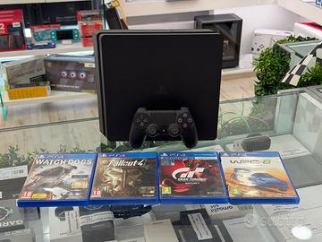 PlayStation 4 Slim 1TB + 4 Giochi - PROMO