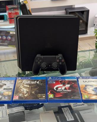 PlayStation 4 Slim 1TB + 4 Giochi - PROMO