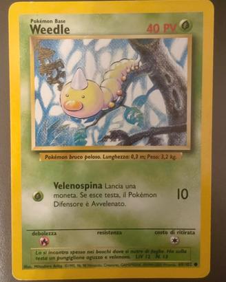 Weedle mazzo base