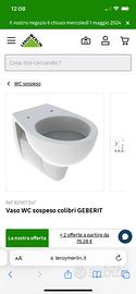 Wc sospeso