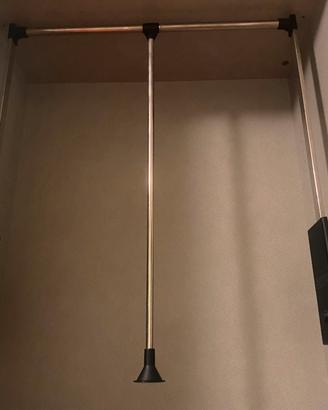 4 servetto saliscendi abiti per cabina armadio 