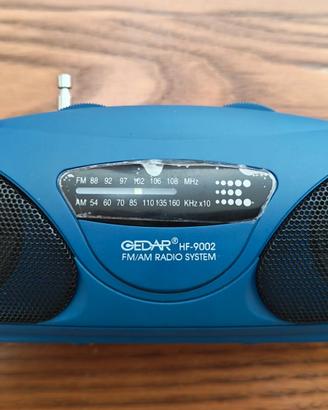 Radio piccola portatile come nuova Gedar HF-9002