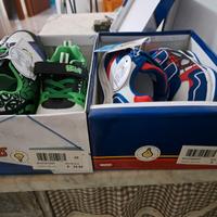 Scarpe hulk e spiderman nuove