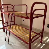 Letto a castello in ferro