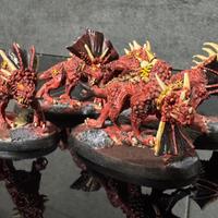 Flesh Hounds Mastini Khorne Warhammer 40k AoS 2