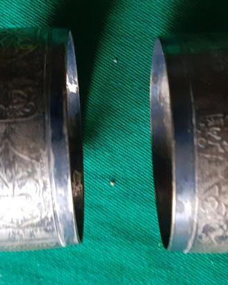 Anelli porta tovaglioli (2 pezzi) cesellati a mano