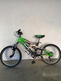 Bicicletta bimbo Mountain Bike 20'' Full Suspended