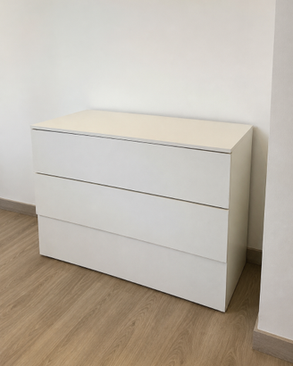 Cassettiera bianca a 3 cassetti RITIRARE DOMANI
