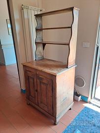 credenza legno antico rustica 