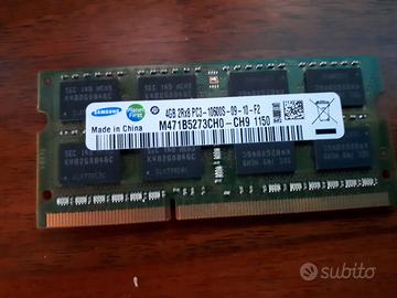 Scheda memoria pc portatile