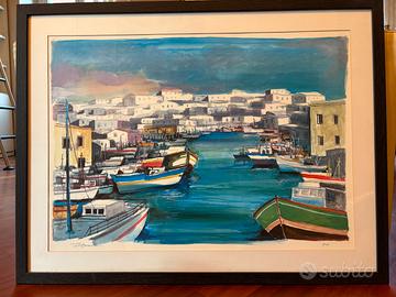 Quadro Mare Palermo - Totò Bonanno