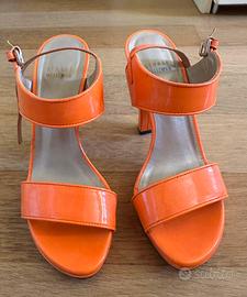 Sandali Stuart Weitzman arancioni