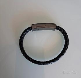Bracciale USB Cavo Dati/Ricarica Micro USB nascost