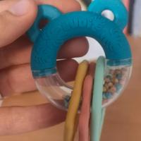 Massaggiagengive sonaglio a forma di chiavi