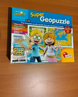 super Geopuzzle lisciani 