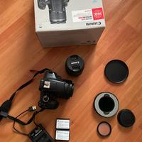 Canon eos 1300D + accessori