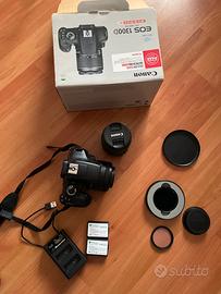 Canon eos 1300D + accessori