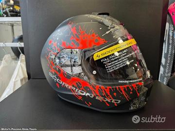 SCORPION Casco Integrale EXO 391 - WOLF - Red