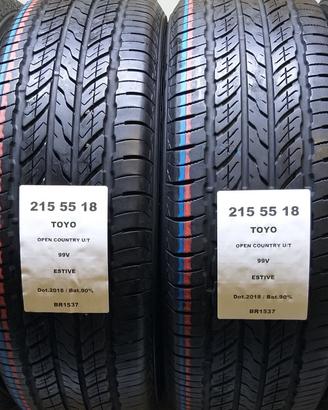 4 GOMME 215 55 18 TOYO BR1537