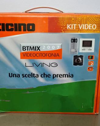 videocitofono 2 fili Mono-familiare BTicino Btmix 