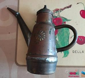 Oliera Napoletana Vintage in Rame e Ottone 