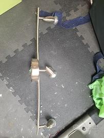 Binario con 3 faretti