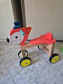 Baby Forest Cavalcabile Volpe (Legno) - Janod