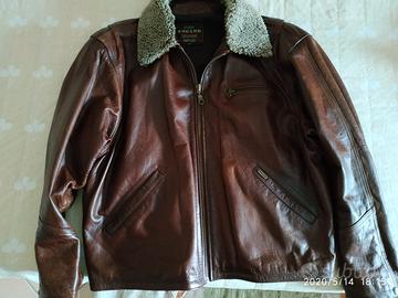 Giubbotto in pelle taglia L