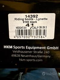 Stivale hkm dressage modello Lynette
