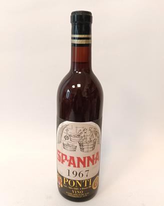 bottiglia vino Spanna da collezione 